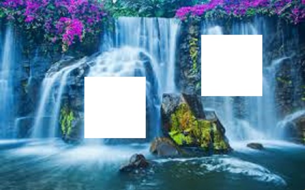 cascade Montaje fotografico
