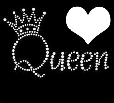 Queen Heart Fotomontaža