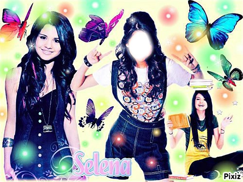 Selena Gomez Fotomontagem