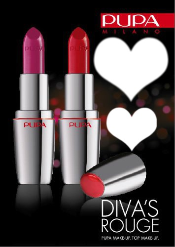 PUPA MILANO DIVA'S ROUGE ROSSETTO Photo frame effect