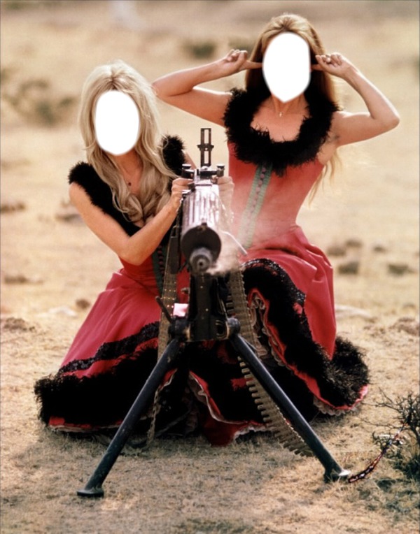 deux femmes Photomontage