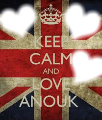 Keep Calm and Love Anouk/3photos Photo frame effect