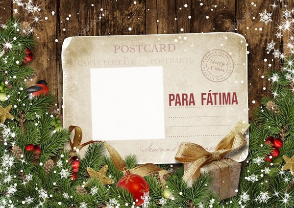 Postal Navideña 101 Fotomontāža