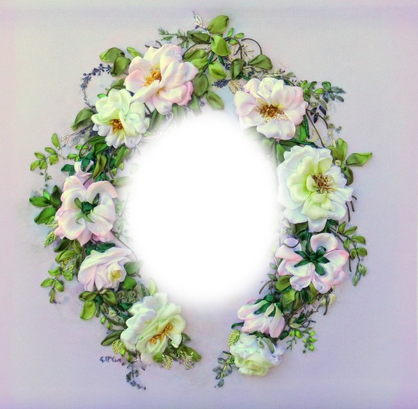 wreath Photo frame effect