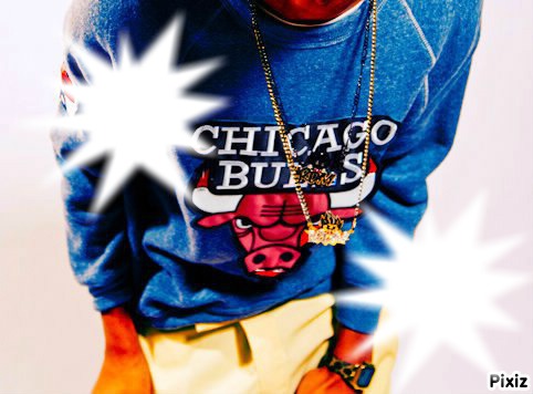 chicago bulls Photo frame effect