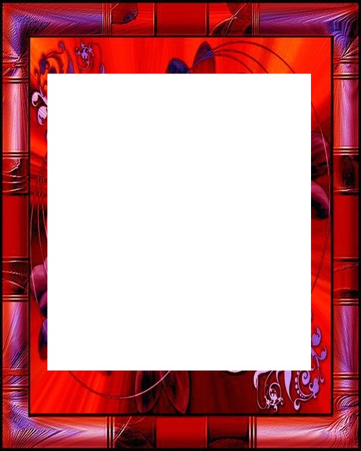 cadre rouge Fotomontaggio