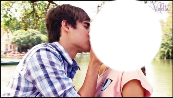 jorge kiss Photo frame effect