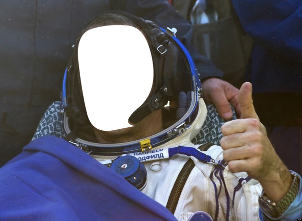 Astronaute Fotomontage