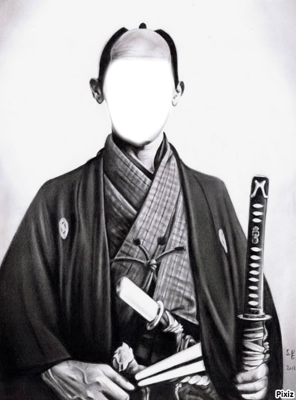 mike samourai Photomontage