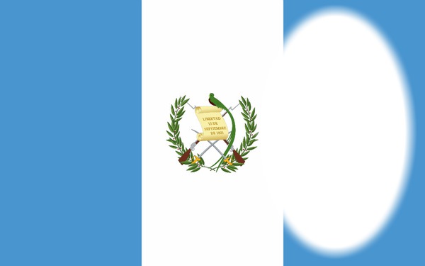 Guatemala flag Montaje fotografico