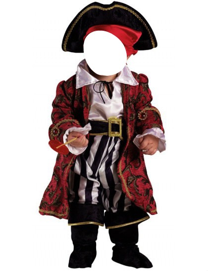 captain pirate フォトモンタージュ