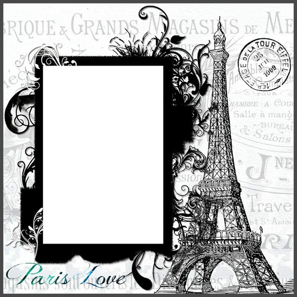 Love Paris Fotomontažas