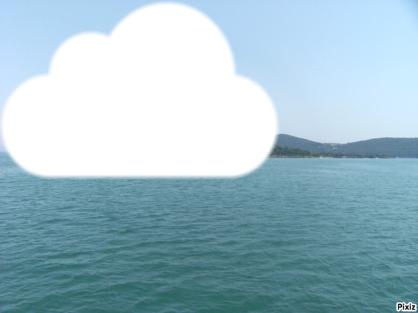 vivre dans un nuage <3 Photo frame effect