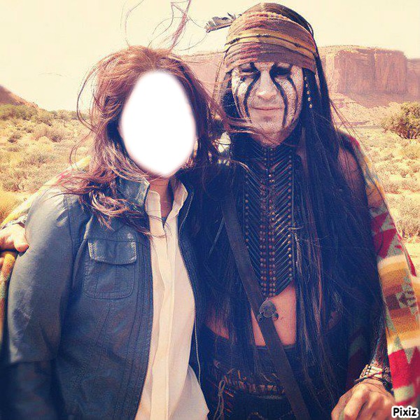 Meet Johnny Depp Photo frame effect