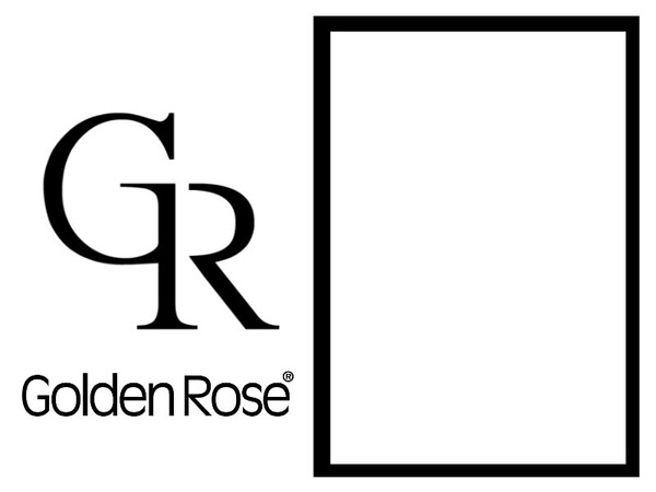 Golden Rose Photo frame effect