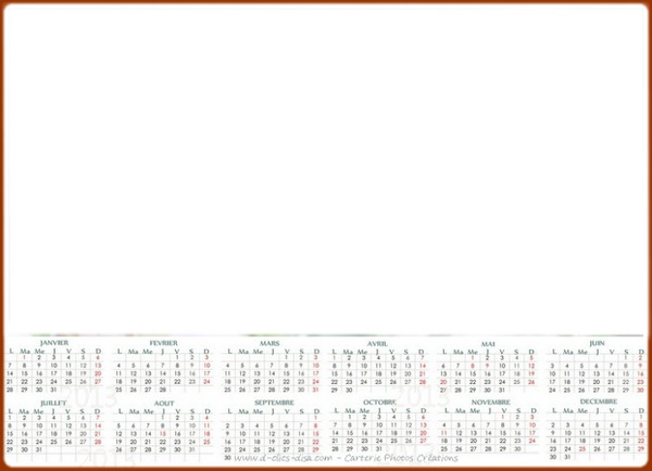 calendrier 2013 Fotómontázs