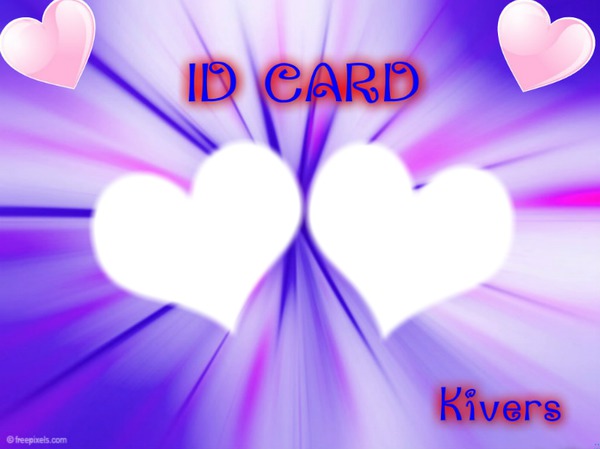 ID CARD KIVERS Photo frame effect