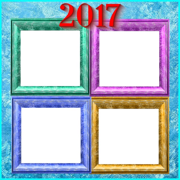Cadres color 2017 Photo frame effect