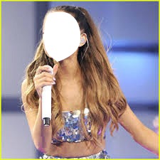 Ariana Grande Show Fotomontaggio