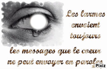 message du coeur Montage photo