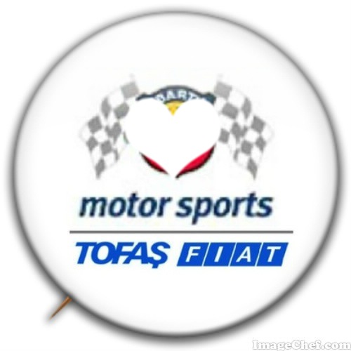 Tofaş - Fiat Abarth Motorsports Badge Fotómontázs