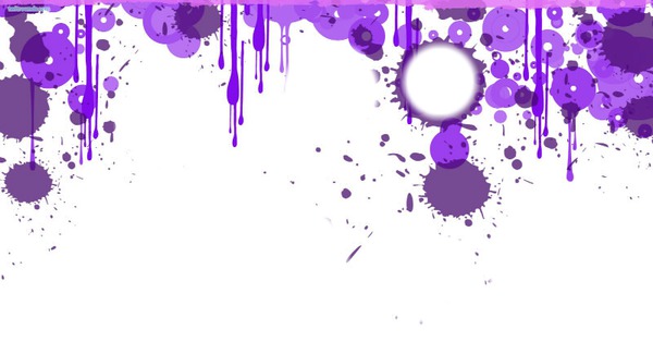 manchas violetas Photo frame effect