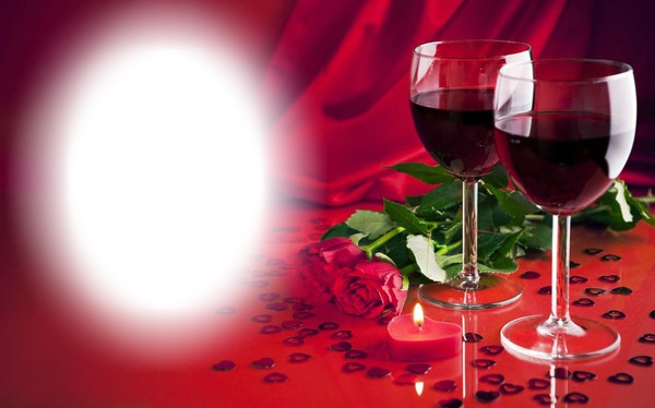 red wine Fotomontaż