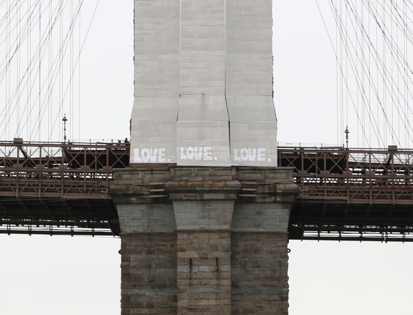 New York Brooklyn Bridge Фотомонтажа