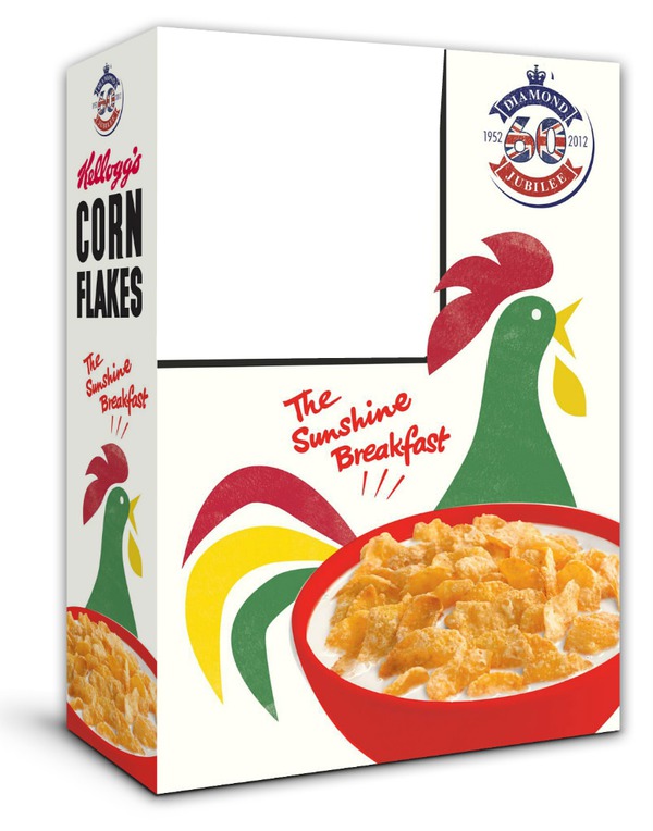 corn flakes Fotomontage
