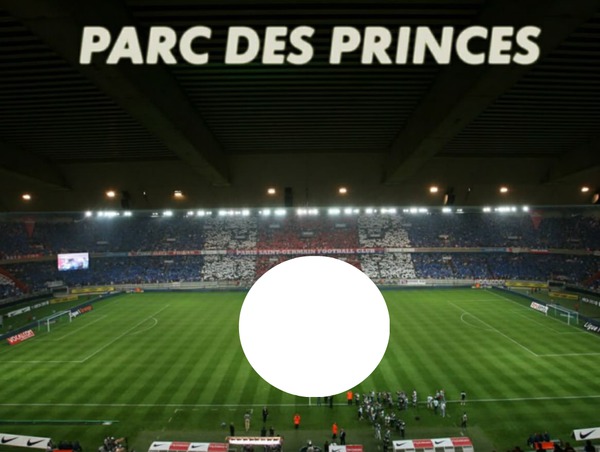but psg Photo frame effect