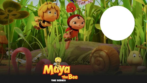Maya The Bee Photomontage