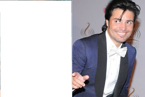 CHAYANNE Y MARIA BOMBON Photo frame effect