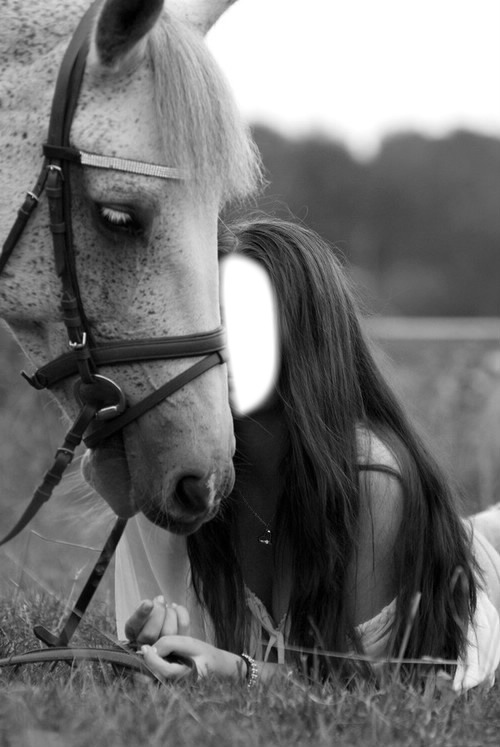 mon amour de cheval Fotomontaggio