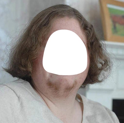 femme à barbe Fotomontāža