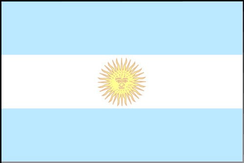 argentine drapeau Fotomontasje