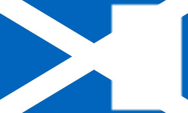 Scotland flag Fotómontázs