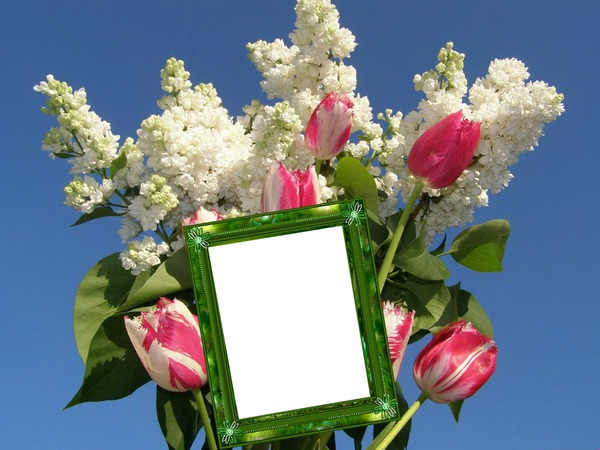 Bouquet de printemps Fotomontažas
