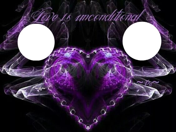2 pixs heart purple-hdh 1 Fotomontagem