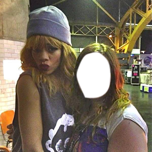 Rihanna Et Moi Фотомонтажа