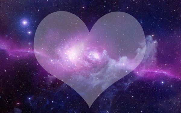 cœur galaxy Φωτομοντάζ
