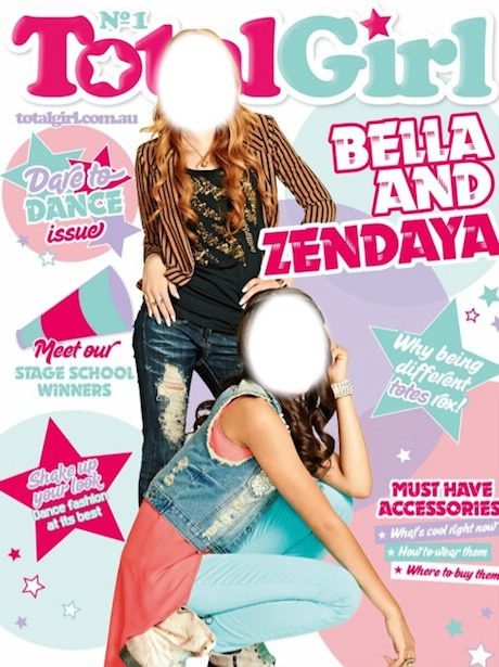 Zendaya i Bella Fotomontáž