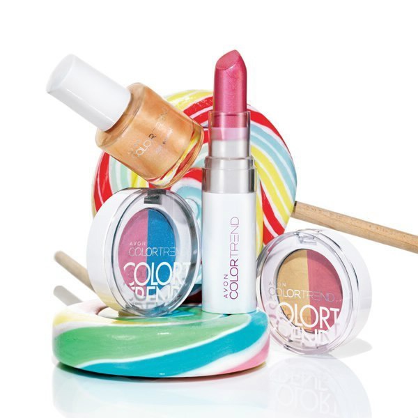 Avon Color Trend Makeup Fotomontáž