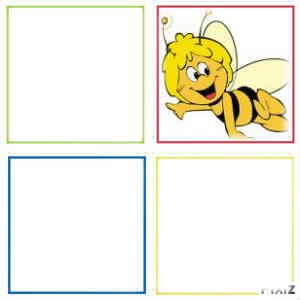 cadre abeille Montaje fotografico