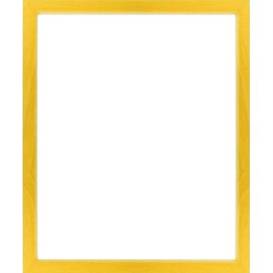 cadre bois jaune Photomontage