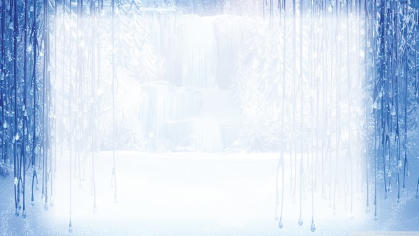 winter frame frozen Fotomontáž