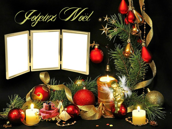 Joyeux Noël Montage photo