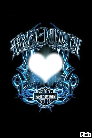 Harley Davidson Fotomontažas