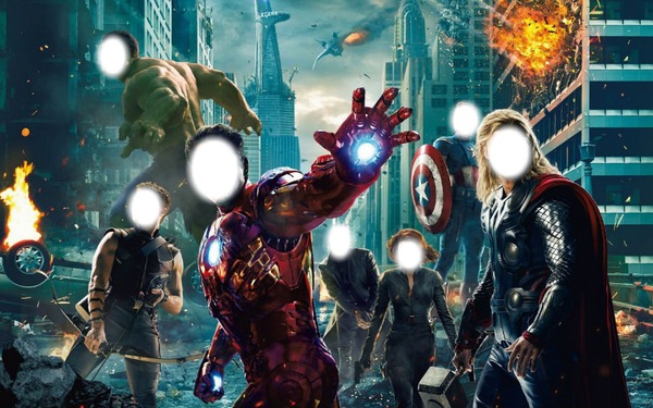 Bhosxz Avengers Montaje fotografico