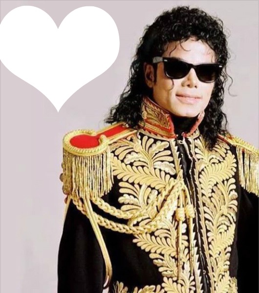 Michael Jackson king of pop Photo frame effect