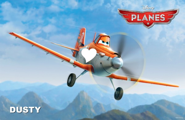 planes Photo frame effect